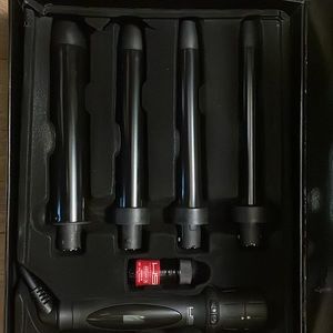 NWOT-HSI Professional 4-Piece Curling Iron Set. 110-240V EDITION. Never used